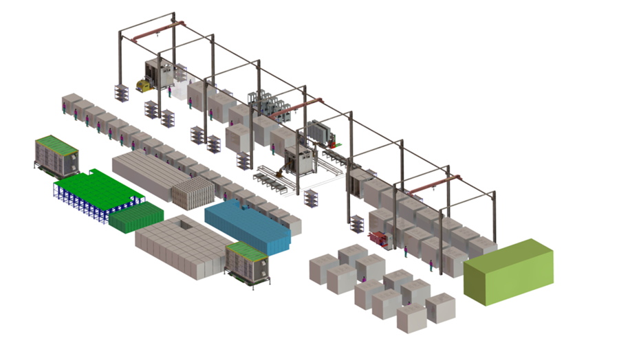 智慧儲能柜裝配線_900 智慧儲能柜裝配線_900
